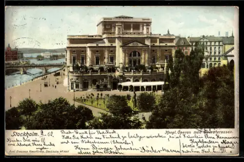 AK Stockholm, Kongl. Operan med Operaterrassen