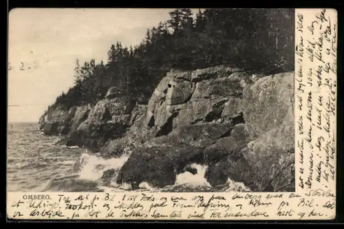 AK Omberg, Felsklippen am Seeufer