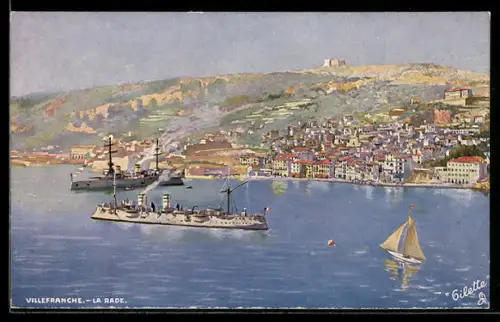 AK Villefranche, La Rade