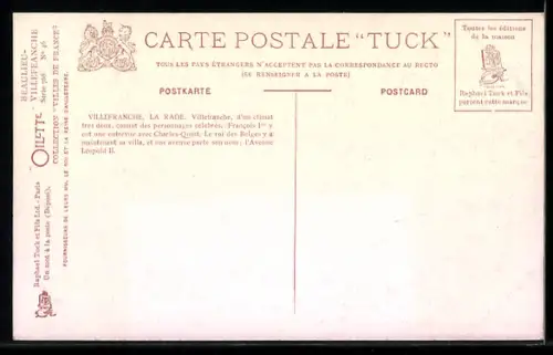 AK Villefranche, La Rade