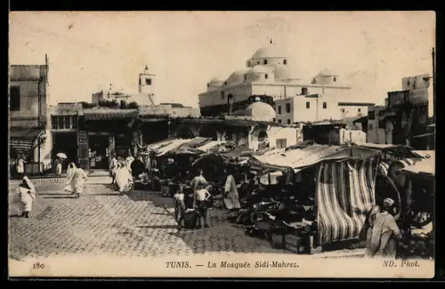 AK Tunis, La Mosquée Sidi-Mahrez