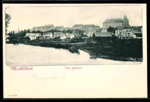 AK Montbéliard, Vue générale