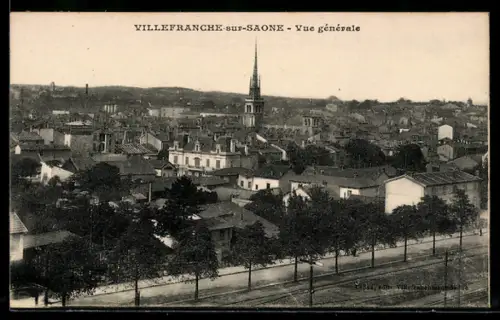 AK Villefranche-sur-Saone, Vue générale
