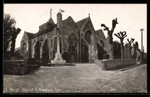 AK Rye, St Marys Church & Memorial