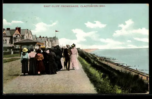 AK Clacton-on-Sea, East Cliff Promenade