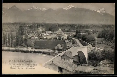 AK Grenoble, Les Ponts de Claix et le Massif de la Chartreuse