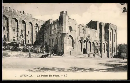 AK Avignon, Le Palais des Papes