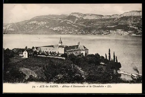 AK Aix-les-Bains, Abbaye d`Hautecombe et la Chambotte