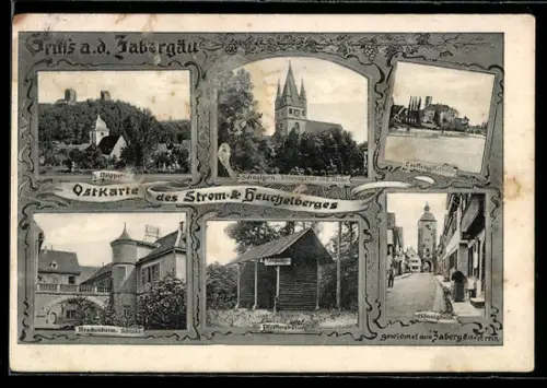 AK Brackenheim /Zabergäu, Schloss, Pfeiffershütten, Bönnigheim, Lauffen a. N.
