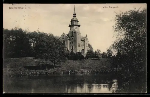 AK Blumenthal i. H., Villa Burgwall