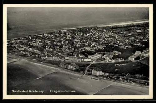 AK Norderney, Fliegeraufnahme