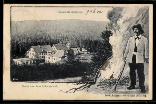 AK Ruhstein /Schwarzwald, Ruhsteinwächter Professor Dr. Euting