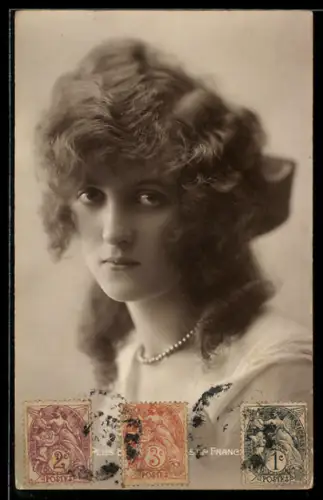 AK Les plus belles Femmes de France, Schönheitskönigin