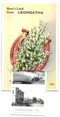 Leporello-AK Leongatha, Tarwin WRiver, Bowling Green, Bair Street