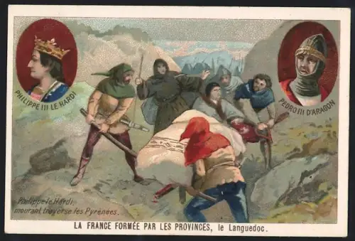 Sammelbild Cambrai, Arlatte & Cie Chicorée Bleu-Argent, Philippe le Hardi