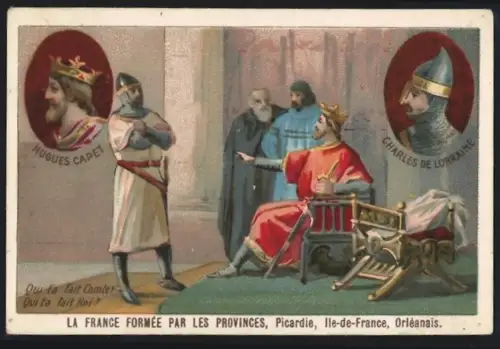 Sammelbild Cambrai, Arlatte & Cie Chicorée Bleu-Argent, Picardie, Ile-de-France