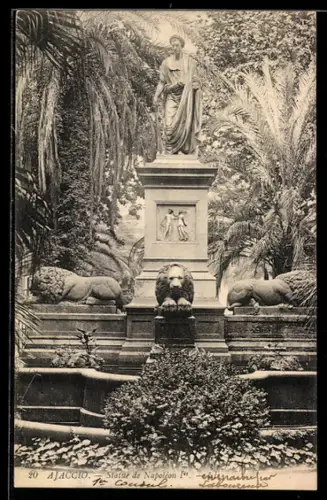 AK Ajaccio, Statue de Napoléon Ier