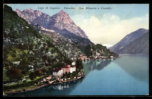 AK Valsolda /Lago di Lugano, San Mamette e Castello