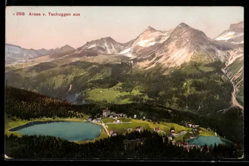 AK Arosa, Von Tschuggen aus gesehen