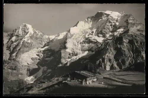 AK Mürren, Oberberg, Mönch, Jungfrau