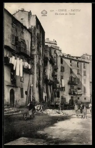 AK Bastia /Corse, Un Coin de Bastia