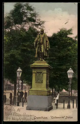 AK Grantham, Tollemache Statue