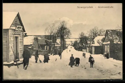 AK Nowogrodek, Grodnoerstrasse