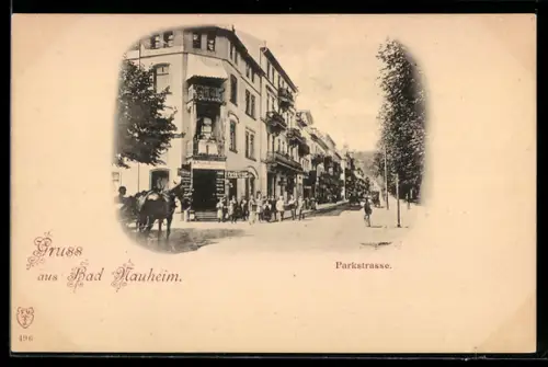 AK Bad Nauheim, Parkstrasse