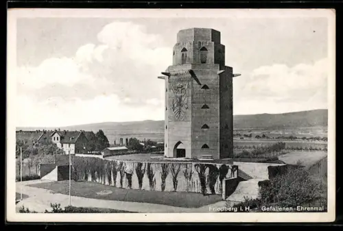 AK Friedberg i. H., Gefallenen-Ehrenmal