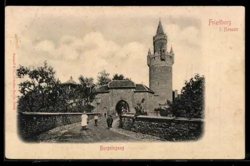 AK Friedberg i. Hessen, Burgeingang