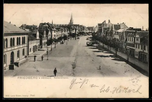 AK Friedberg i. Hessen, Kaiserstrasse
