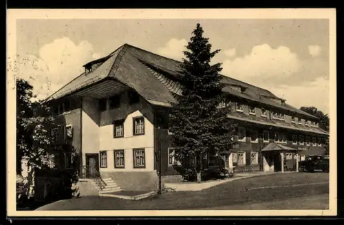 AK Schluchsee /Schwarzwald, Hotel Schiff, Bes. K. Hilss