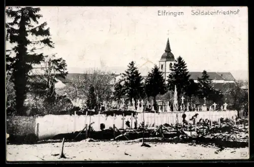 AK Elfringen, Soldatenfriedhof