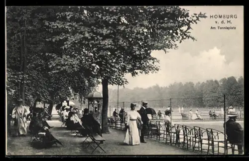 AK Homburg v. d. H., Am Tennisplatz