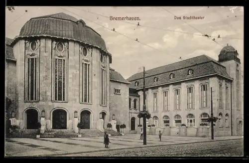 AK Bremerhaven, Am Stadttheater