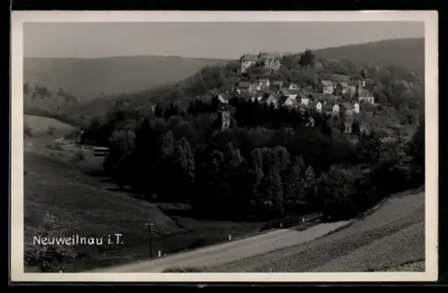 AK Neuweilnau i. T., Blick zum Ort