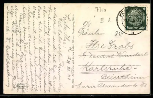 AK Konstanz a. Bodensee, Neue Rheinbrücke