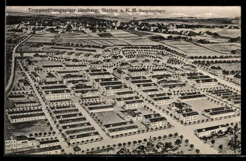 AK Heuberg /Stetten, Truppenübungsplatz Heuberg, Barackenlager