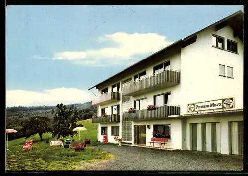 AK Treisberg im Taunus, Hotel-Pension Marx, Bes. Familie E. u. H. Marx