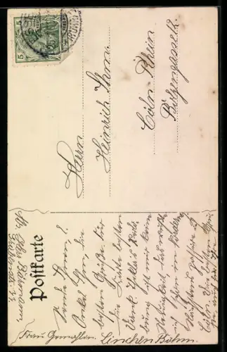 AK Essen a. d. Ruhr, Bismarck-Denkmal