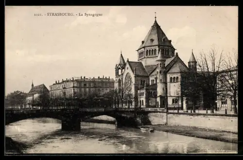 AK Strasbourg, La Synagogue