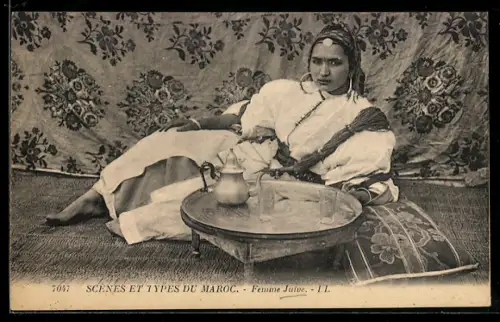 AK Maroc, Femme Juive