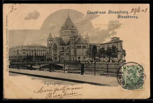 AK Strasbourg, Synagoge