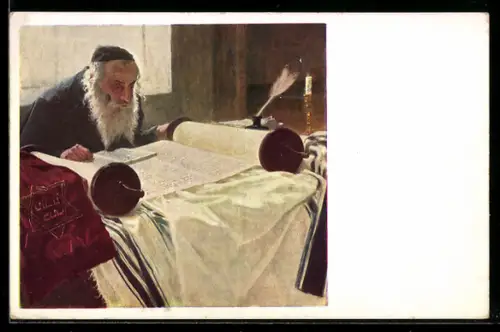 AK Rabbiner liest in der Tora