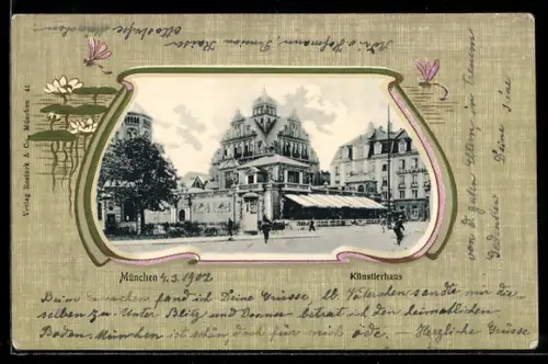 Passepartout-AK München, Künstlerhaus