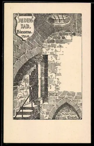 AK Friedberg, Judenbad, 1260