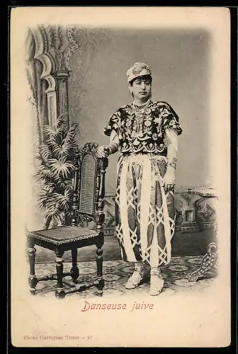 AK Danseuse juive