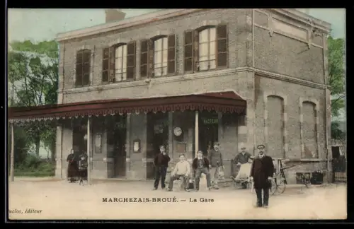 AK Marchezais-Broué, La Gare