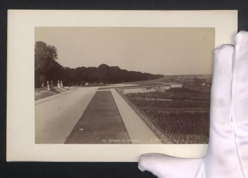Fotografie unbekannter Fotograf, Ansicht Saint-Germain-en-Laye, La Terrasse, Grossformat 16 x 25cm