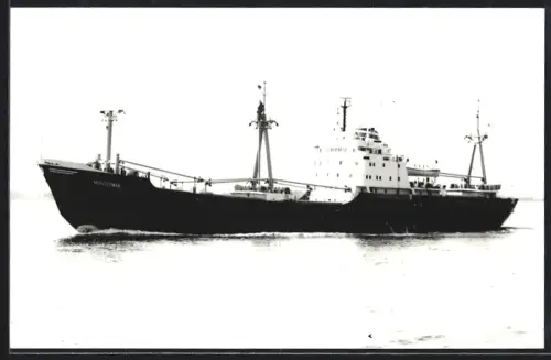 Fotografie Sowjetisches Frachtschiff Kheltermaa in Fahrt